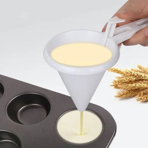 Hand-held Baking Funnel Tools Cream Batter Chocolate Liquid