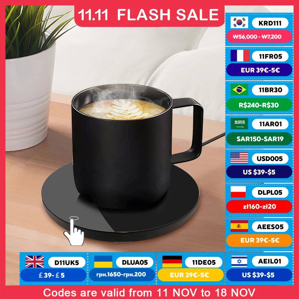 Coffee Cup Heater Mug Warmer USB Heating Pad Electic Milk Te