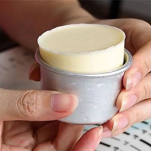 5Pcs/Set Mini Cake Baking Mold with Removable Bottom Aluminu