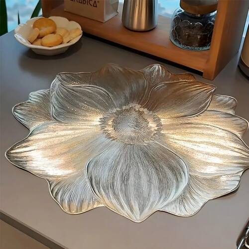 Lotus Coaster Placemat Set Non-Slip Heat Resistant Waterproo