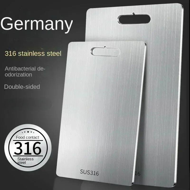 316 Thickened Cutting Board Stainless Steel Cut Vegetables M