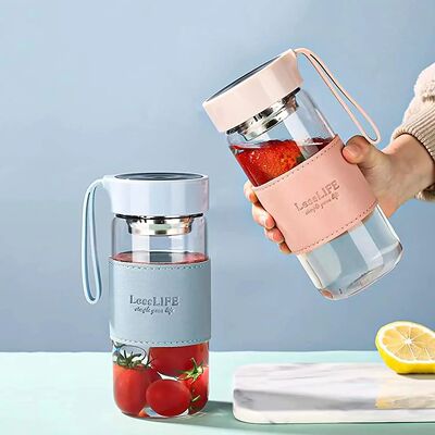 StyleGlass Bottle 480ml wtaer Bottle With Tea Infuser Insula