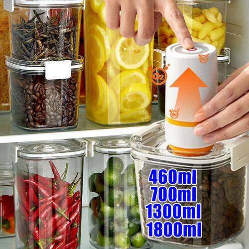 Vacuum Sealed Food Container Keep-Fresh Grain Storage Sealed
