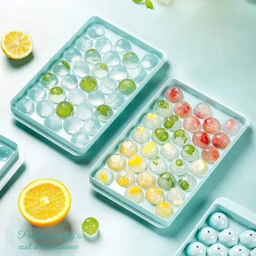1PC 33 PP Food Grade Plastic Ice Cube Mold Household Frozen