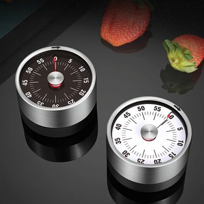 Multi Functional Stainless Steel Kitchen Timer - Magnetic, 6
