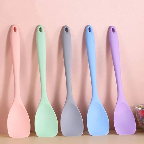 Silicone Salad Shovel Spatula Non-stick Cookware Cake Pastry