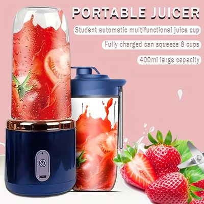 6 Blade 400ML Portable Blender Electric Juicer Cup For Trave
