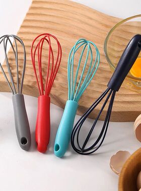 Ini Manual Egg Beater 6 Inch Mini Silicone Mixer Cream Whisk
