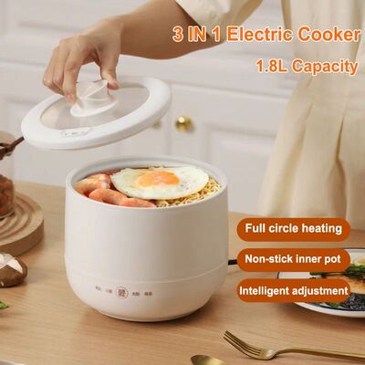 New 1.8 Small Rice Cooker Portable Multi-function Electric C