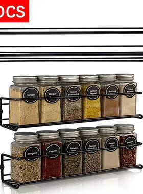 2Pcs Kitchen Organizer Metal Hanging Racks for Home Restaura