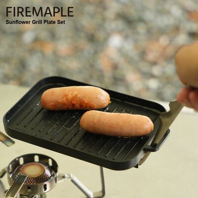 FireMaple Mini Grill Plate Set Thickened Heat-resistant Non