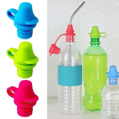 Practical Baby Anti-Spill Replacement Bottles Cover Top Spou
