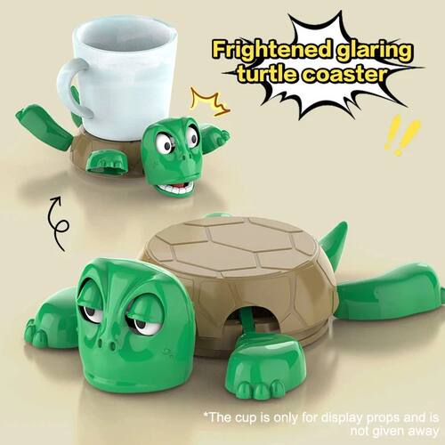 Creative Coaster Turtle Cup Pad Tea Coffee Mug Drinks Holder