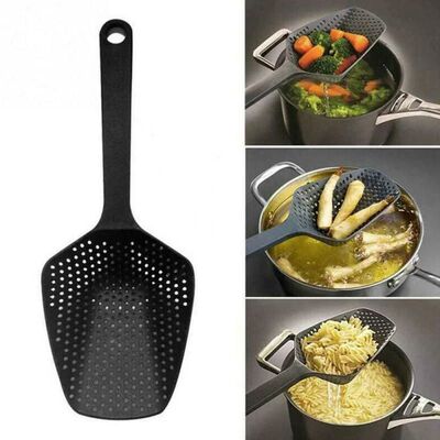 Creative Cooking Shovels Food Strainer Scoop Drain Gadgets L