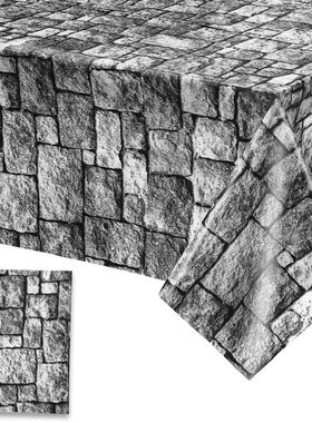 Stone Wall Tablecloths Plastic Brick Stone Tablecloth Mediev