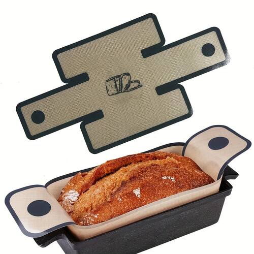 Silicone Bread Loaf Pan for 22.86x12.7 cm Baking Pans - Food