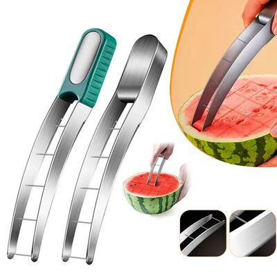 Watermelon Cutter Slicer Stainless Steel Watermelon Cube Cut
