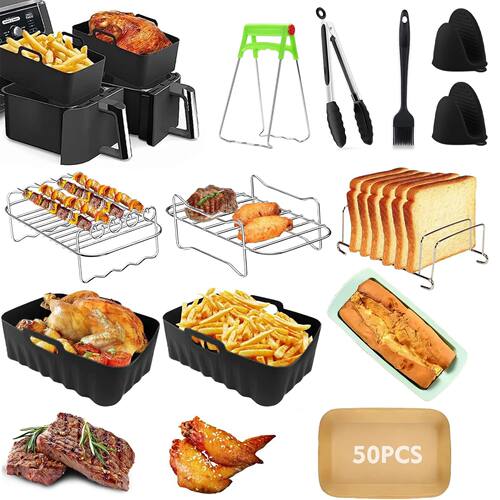 Air Fryer Accessories Set for  Ninja Foodi Max Dual Zone Air