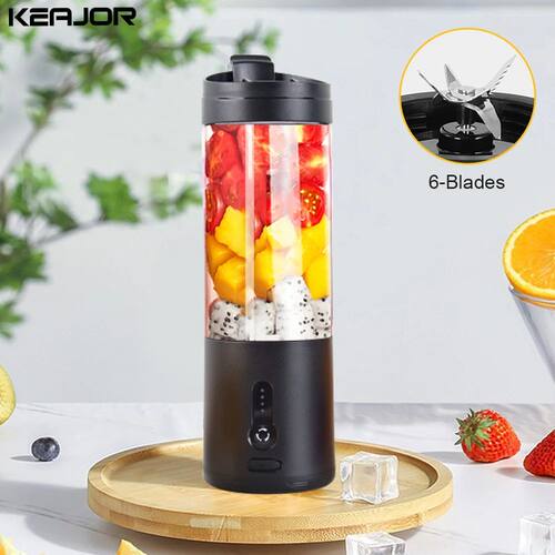 Mini Portable Blender Electric Fruit Juicer Smoothie Orange