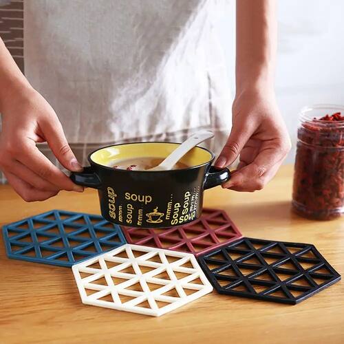Multifunction Silicone Trivet Mats Convenient Kitchen Tool S