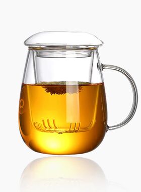 Chinese style tea mug with lid filter 550ml.Coffee Cups Tea