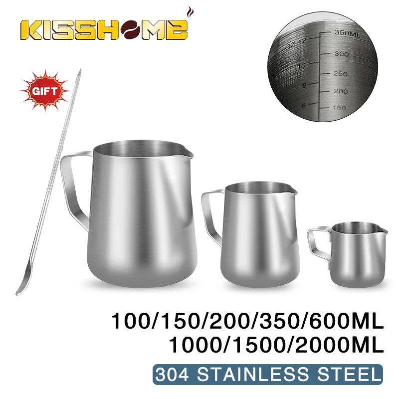 Coffee Milk Frothing Jug Espresso Frother Pitcher Latte Art图片
