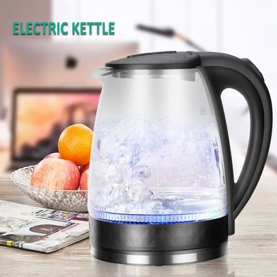 2L Electric Glass Kettle With 2000W Kitchen Appliances Keep