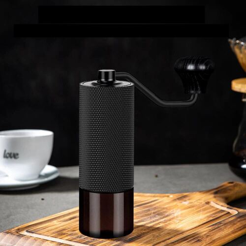 Manual Coffee Grinder CNC Stainless Steel Professional Doubl