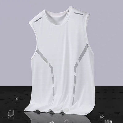 外贸出口原单男装汗背心夏季潮牌宽松美式篮球服速干运动健身跑步