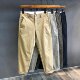 男裤 捡漏 纯棉休闲直筒西装 子男薄款 潮牌百搭 外贸原单尾货处理裤