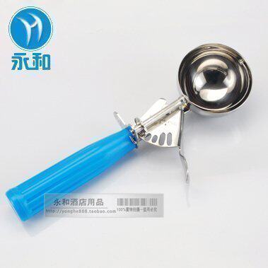 商用 不锈钢雪糕勺冰淇淋勺家用冰激凌勺子 挖球器 冰欺凌勺5.5cm