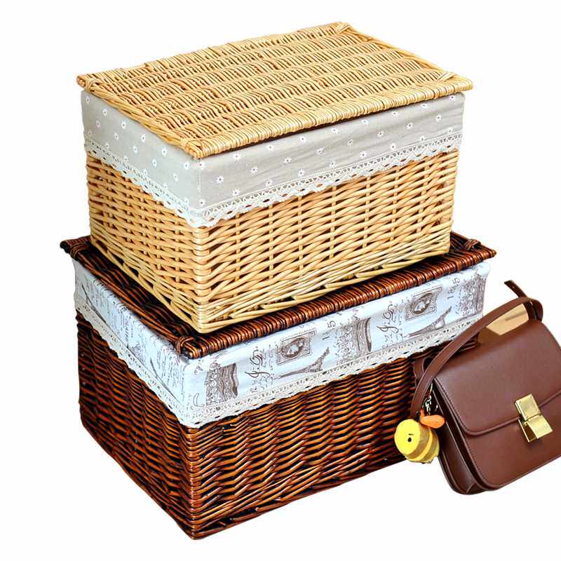 Storage box with lid rattan dresser drawer clothes toys|ruв категории получать отделка, семьи, хранения приборов, коробка для хранения, ящик - от Buy2taobao.com для оказания профессиональной услуги покупки агента Taobao