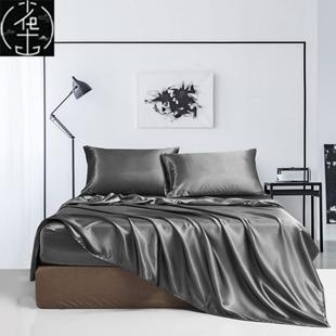 stain silk bedsheet sets fitted bed sheet set bedding cover