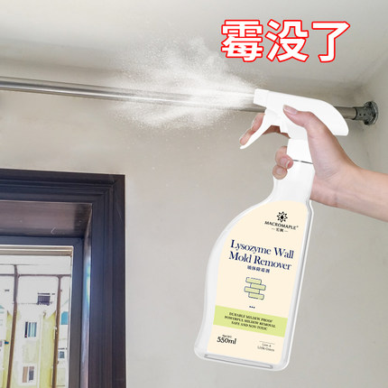墙体除霉剂墙面家用清除墙壁防发霉咖喱神器喷雾去霉斑霉菌清洁剂