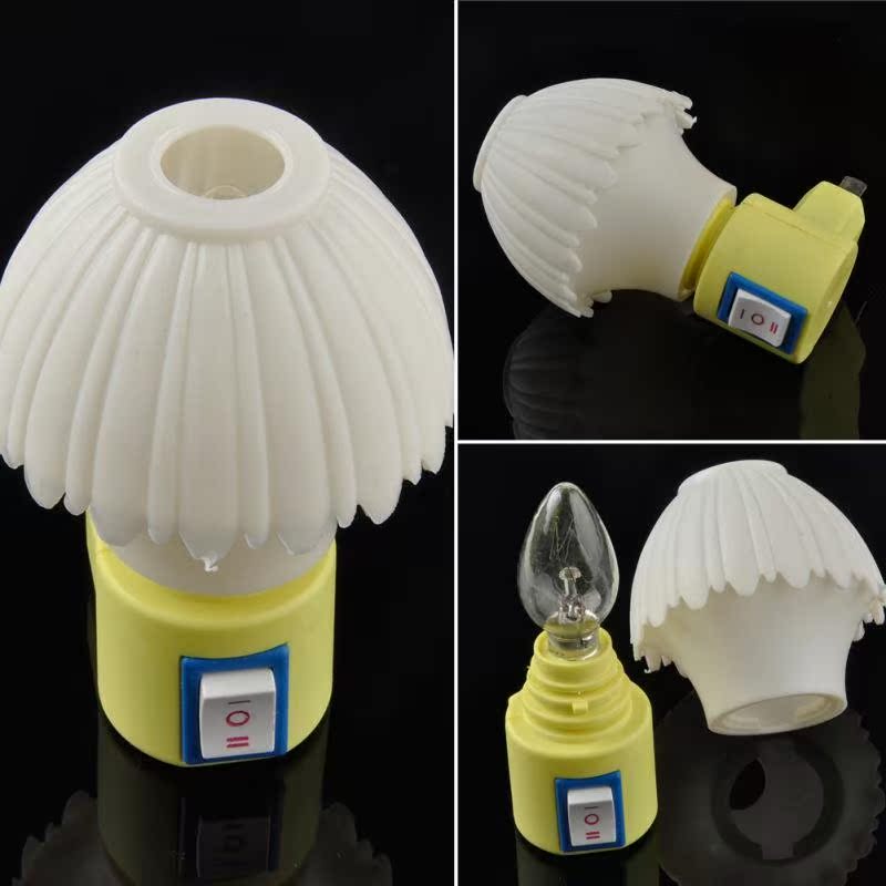 5W 220V LED Mushroom Lamp Press Double-Gear Adjustable Lamp