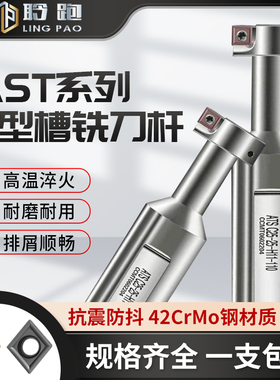 ATS数控CNC加工中心侧铣开槽T型槽铣刀杆21 25 32 36 40 CPMT刀片