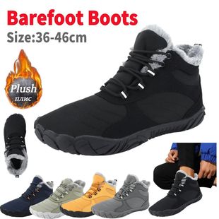 Women Men Barefoot Shoes Waterproof Short Shaft Ankle Boots