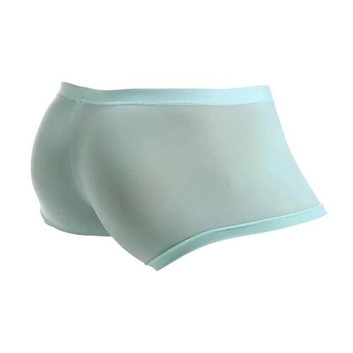 Underwear Ice Silk Men's Panties Sexy Seamless Boxer Shorts