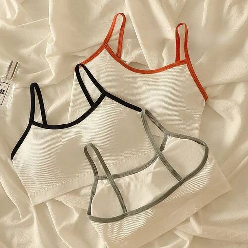 Breathable Tube Top Fitness Top Women Seamless Yoga Bra Shoc