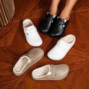 Autumn and Winter New Outer Wear Birkenstocks Cotton Slipper