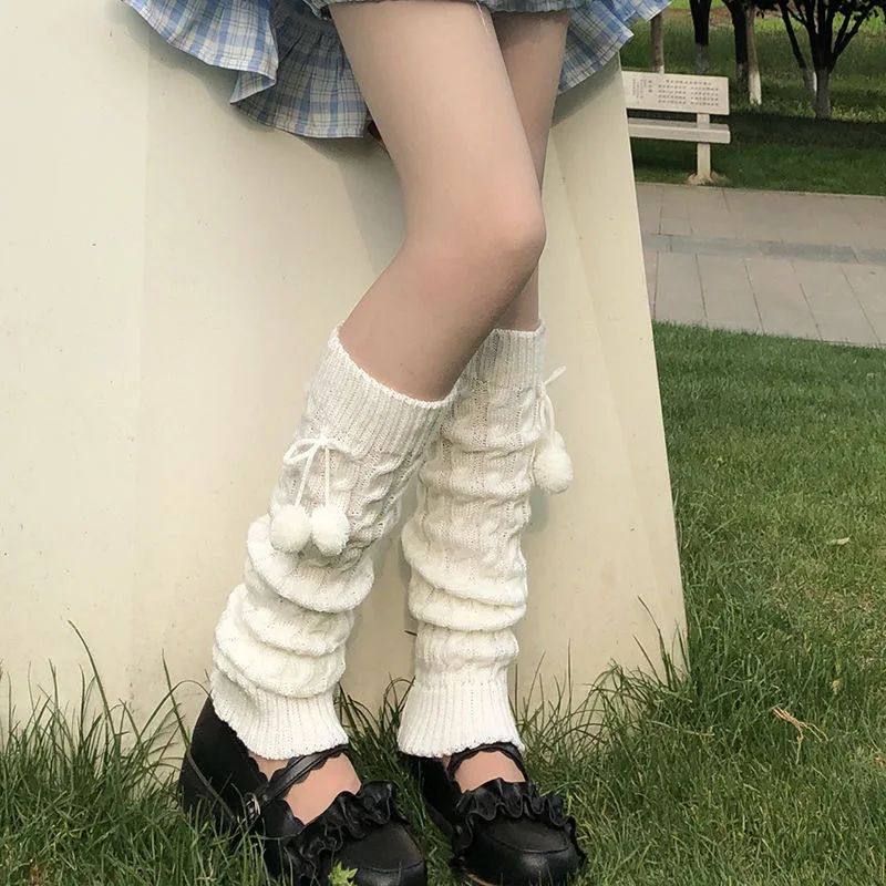 Style Winter Warm Socks Lolita Warm Leg Knitted Socks  Wool,女士内衣/男士内衣/家居服,长筒袜,淘宝优惠券,粉丝福利购,淘宝优惠卷