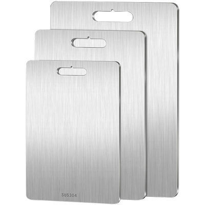 Stainless Steel Cutting Board Antibacterial Double-sided Cut