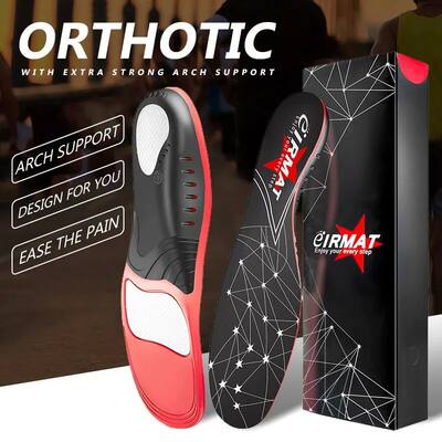 Premium Orthopedic Sport Insoles for Feet PU Gel Shock Absor