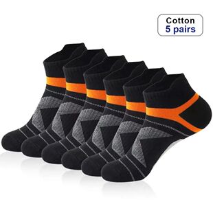 5 Pairs High Quality Socks Men Summer Outdoor Casual Cotton