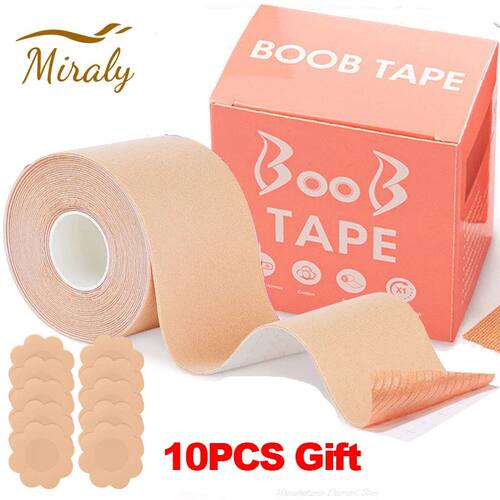 1 Set Boob Tape Bras Women Adhesive Invisible Bra Nipple Pas