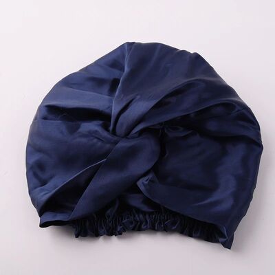 Mulberry Silk Turban Bonnet For Hair Care Doulble layer 22 M