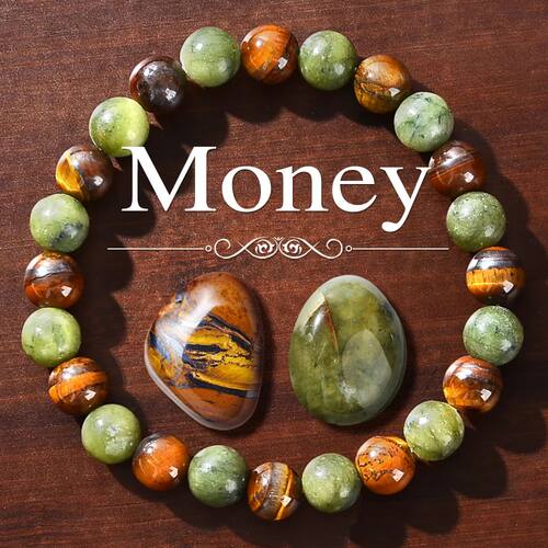 Prosperity and Abundance Healing Bracelet - Relaxation, succ