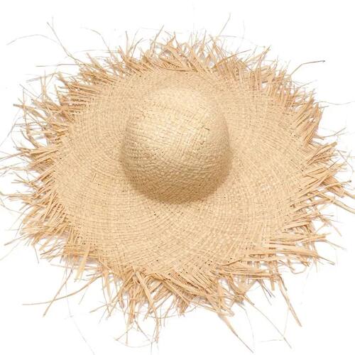 New Band Handmade Women Straw Sun Hats Large Wide Brim Gilrs