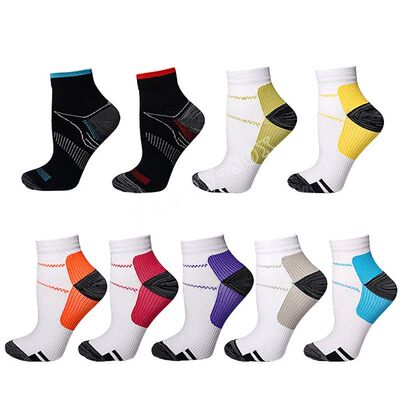 Foot Compression Socks For Men Women Plantar Fasciitis Heel
