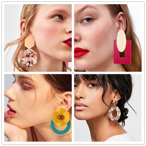 New fashion earrings   Big Statement Earrings for Women
